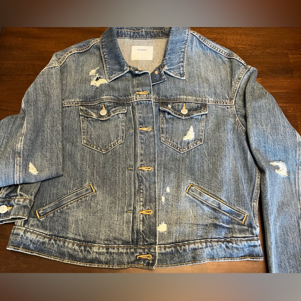 Like brand new Jean jacket! Women’s size L